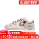 
Nike Customized DunkLow Castle Letter from Fire Painted Cover Milk Apricot Color Retro Women's Low Top Shoes Gift Dd1503-121 Castle Letter from Customized Model 35.5