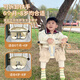 Kanglang Swing Intérieur Enfants en plein air chaise bébé chaise d'enfants à la maison et tout-petit jardin extérieur bébé swing à barre simple [boucle en acier] STRAPE DE CONNECTION + BOUCLE D'ACIER [SELECTION ET SAG SAG]