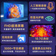 SHNIRP【补贴20%】全新款电视机4K超高清液晶可壁挂彩电智能语音护眼网络客厅出租房wifi投屏平板电视 LED55【平板电视版】宽98高58