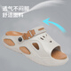 Pilot Camel Sandals 2025 Summer New Men's Hole Chaussures Place Outdoor Place non glissée, conduisant des sandales sportives à double usage, Khaki [Série 13568] 39-40 [La taille est trop grande, il est recommandé de prendre une taille plus petite]]