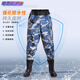 Gesufan waist-length waders, thickened waterproof and wear-resistant fishing rain pants, one-piece rain boots, fishing leather forks, main picture 36 shoes