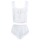 GPHF Japanese GP Pajamas sexy para mujeres en primavera y otoño estilo 2025 Nuevo hielo Pure Desire pantalones cortos de suspensión Traje de dos piezas de dos piezas K7036# (honda + pantalones cortos + camisón) M