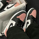 Nike (Nike) Trendy Schuhe Airjordaaj1 Board Shoes Herren Sommer Low Top Atmungsfreies Casual Light Kee-Resistant Sport Basketball Shoes DD1391-602 Retro White und Red 40.5