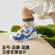 Kenopo Shoes Baby Baby 8-18 meses Sandalias para hombres y mujeres de verano Niños transpirables zapatos delanteros GB2193 Brown