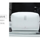 SWAROVSKI 618 zipper shines, fashionable, simple and atmospheric, white storage bag, storage bag, toilet bag, white handbag, 15 12 5.5cm