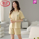 Langsha Pajamas (Langsha) Shorts de coton pur en coton pur de l'été