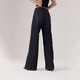 Levis 25. Herbst- und Winter Neue Frauen American Casual 318 Lose geformte Weitbein -Jeans Retro Dark Blue 27 (30)