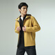 Lilang Windbreaker Men's Jacket Hooded Waterproof Jacket Men's Autumn 2025 New Business Commuting Outdoor Men's Jacket Sallow (G5QFY8213Y) XL 175/92A