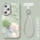 
KUXA hydrangea cat is suitable for Huawei Honor 400 mobile phone case 400pro series new model comes with lens film feather belt hanging NM15657 hydrangea cat blue + hanging chain C328 comes with Honor 400