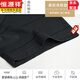 Hengyuanxiang dad summer short-sleeved T-shirt for men in his 50s Father's Day clothes round neck middle-aged and elderly men's half-sleeved CJ9904 blue M 165