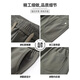 New Balance Men's Casual Working Pants Summer Thin Loose Breathable Simple Pants New versatile trendy straight trousers 9885 Military Green M