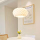 Restaurant des lustres simples modernes créatoires de la chambre de création lumières d'allée Style Crème Master Chambre Girl pour enfants Lampes de chambre 9272 Chandeliers 35 cm