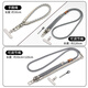 BZBC mobile phone lanyard three-in-one detachable color matching hanging chain hanging neck cross-body can be carried on the back 2025 new multi-functional outdoor anti-lost versatile anti-theft mobile phone rope wrist dual-purpose adjustable