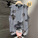 Playboy (PLAYBOY) Men's Ice Silk Quick-Drying Vest 2025 New Summer Fashion Fashion Casual Vest Sleeveless T-shirt Undershirt White 2XL 135-150Jin [Jin equals 0.5 kg]