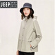 Jeep Spirit Spring and Automne Tibet Randonnée extérieure Randonnée Veste étanche à l'épreuve du vent Tour à feu à trois vêtements de tir Trend-Coat Trench-Coat Trench-Coat Femme Femme Purple XL