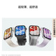 HUAWEI WATCH FIT 4 悦动白氟橡胶表带 华为运动智能手表超轻薄大屏潮流运动蓝牙通话睡眠监测fit4