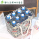 
Bath basket, bath basket, foldable storage portable style bath basket, wash bag, large capacity bath basket, SN1517 1 light blue peony flower
