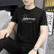 Con una camiseta de cuello redondo de manga de manga corta para hombres puros (yishion) de verano, top 1423 blancos M __100Jin de algodón de algodón de algodón simple y versátil.