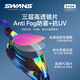 SWANS swimming goggles imported from Japan, professional rubber-free racing training swimming goggles, waterproof and anti-fog adult training goggles, dark blue coating