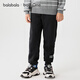 巴拉巴拉儿童长裤男童女童加厚加绒裤子2025冬装亲子百搭休闲209425108203