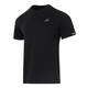 Adidas short-sleeved T-shirt men's 2025 summer new sportswear knitted breathable cotton comfortable round neck half-sleeved top JJ1421 black cotton S
