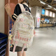 SkingCond German Quality Schoolbags pour les élèves du primaire de la 3e à la 6e année, grande capacité, légers et élèves du lycée de grande valeur, sacs à dos des élèves du secondaire, grande taille de Large (Give Moon Pendant)