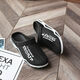A Haarth-Generation Herren-Lochschuhe für Sommerkleidung, resistent, Anti-Rutsch, dicker Locker, wederempfindlicher Strand, 3881 Blau, 41 Größe, Einheitsgröße kleiner