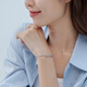 Lukfook Jewelry platinum 950 water ripple platinum bracelet, price L04TBPB0023 5.14 grams (including labor cost 524 yuan)