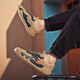 Herrenschuhe 2025 Neues Sommer-Mesh atmungsaktives trendige Marke VERSATILE Casual Forrest Gump Schuhe Herren Sportheighöhen-Verstärkungs-Dad-Schuhe (JL) AS9905 Khaki 46