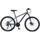Permanent aluminum alloy mountain bike for adults men and women F7 24 speed-Tianyun Gray-Cable Disc 27.5