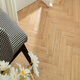 Oluxun Customized Log A-grade oak floor heating herringbone and solid wood floor fish bones are spelled into the original color bedroom interior environmental protection manufacturer [1591][oak][real color] [base 1