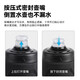 
EVR cycling kettle large capacity portable extrusion bicycle road bike riding water cup 902 gradient 902 gradient black (620ML)