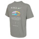 耐克（NIKE）短袖T恤男士2025夏季新款运动服潮流印花圆领半袖衫休闲上衣 纯棉HF6172-053灰色 100 S /165/推荐-120斤
