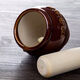 Enshousu ceramic garlic mortar garlic pounder coarse pottery radium bowl garlic paste chili salt home kitchen garlic pounding jar main picture