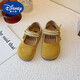 Disney (DISNEY) Baotou Girls Spring and Summer 2025 New Pearl Slip-on Birkenstock Baby Sandals Lazy Small Leather Shoes Princess Shoes Beige Size 32/Shoe Inner Length 20.7CM