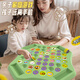 BIBK德国记忆翻翻棋消消乐益智玩具专注力思维训练对对碰亲子互动游戏 【动物大号】（52棋子+2笔）