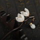 New simple classical handmade sandalwood hairpin retro palace style Hanfu hairpin cheongsam with hair accessories Mobai