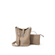Sac de godet laby RABEANCO / ZANA pour femmes Sac crossbody léger simple épaule mère mère de navettage sac fourre-tout Couleur de sable de lait