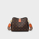 
CALVIAKRIM2025 four-season new fashion women's crossbody bag large capacity trendy and versatile presbyop shoulder bag women's coffee color