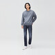 Lee25 principios de otoño nuevo 723 delgada Mid-wraist rectas de cinco bolos oscuro jeans oscuro azul 32