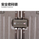 
ZAT high-value aluminum frame suitcase men's trolley case student suitcase women's password box leather box brown 22-inch