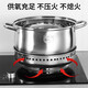 Milan Extra Thick Stainless Steel Double-layer Energy Concentrating Windshield Household Gas Stove Energy-Saving Fire Ring Gas Stove Bracket Accessories Burn-resistant Super Thick Double-layer Stainless Steel Material