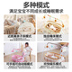 优韵康智能电动多功能摇椅哄娃神器婴儿宝宝哄睡摇篮摇摇床可折叠婴儿床 带娃神器摇床标准豪华（杏仁黄）