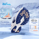 361 Children's cotton shoes 25 winter, men's and women's, middle and older children's grip, wear-resistant, light outdoor velvet warm sports running shoes, blue 38