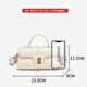 
Golden Fox (FOXER) top layer cowhide women's bag women's bag large capacity one-shoulder crossbody handbag joint Chinese Valentine's Day gift