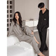 Beiyan couple pajamas women's new spring and autumn pure cotton long-sleeved Mickey couple home clothes high-end men's cardigan set C21063 women's M