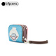 LeSportsac New Lamb Baudelaire Series Childlike Contrast Color Walking Coin Purse Clutch Lamb Cute Photo Sticker