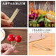 Toothpicks Bamboo skewers fine toothpick box wholesale disposable household high-end two-end toothpick portable two-end toothpick artifact 200 pieces 1 pack only toothpicks