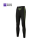 Bimai 2025 Otoño e invierno Nuevos deportes Traje cálido intensivo Traje cálido Sports Marathon Yoga Fitness Juego de fitness oscuro/verde fluorescente [macho] XL