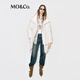 MO&Co. Down Jacket 90 Duck Down Windproof and Breathable Light and Warm Roaming Series Moanke Beige XS /155